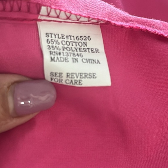 NWT Roomates pink side now tie top - Picture 12 of 13